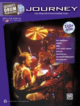 Ultimate Drum Play-Along: Journey: Play Along with 8 Great-Sounding Tr (AL-00-36542)
